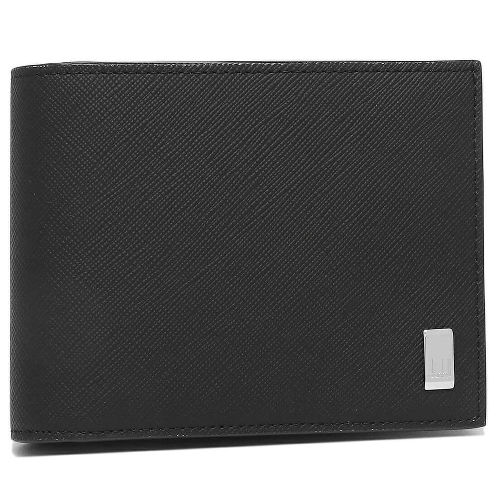 Bifold Wallet PLAIN 4CC COIN PURSE BILLFOLD WALLET 22R2P10PS 001R Black [Dunhill] Men's & [Item]