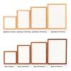 New 6/7/8 Inch Black Walnut Photo Frame Real Wooden Handmade Mortise Tenon Photo Frame Simple Picture Frame