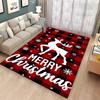 Christmas Theme Soft Carpet, Living Room Bedroom Home Decor Carpet Garden Lawn Carpet Kitchen Kids Bedroom Mat New Year Present