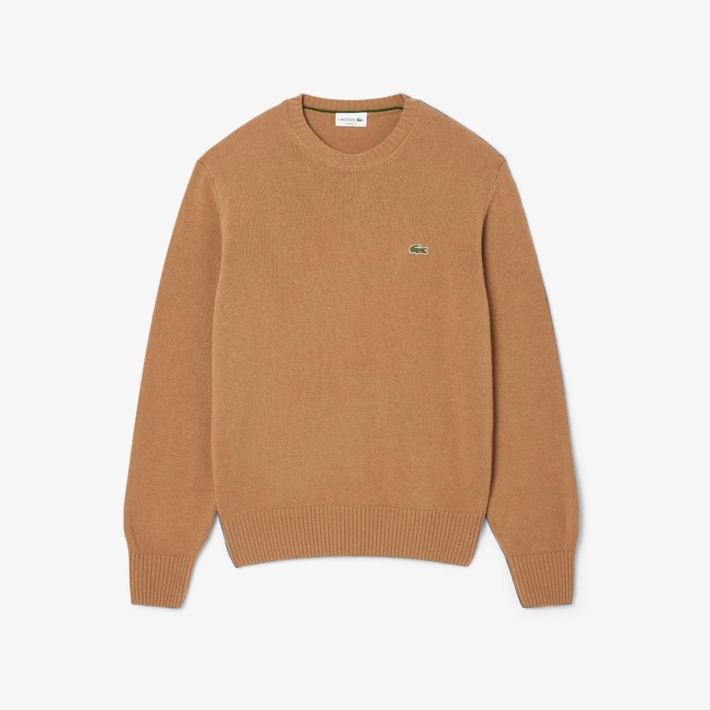 [Lacoste] Men's Wool Crewneck Sweater AH2916-55NTUY