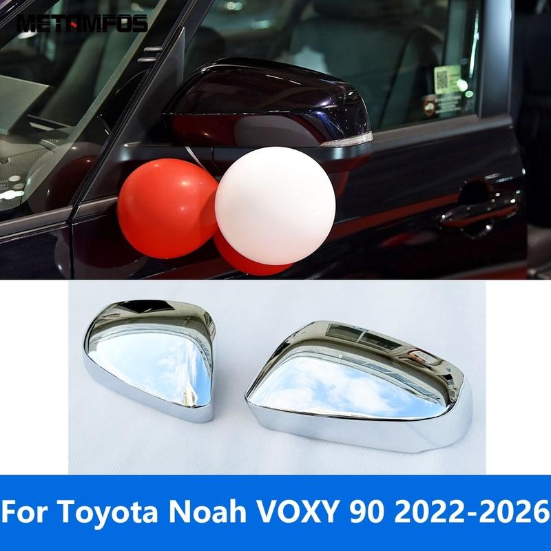 Для Toyota Noah VOXY 90 2024 2025 2026 Углеродное волокно Заднего вида Боковой двери Зеркала Крышка Отделка Защитный колпачок Аксессуары