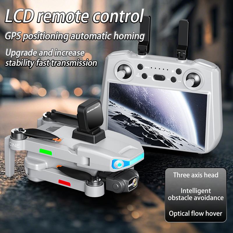 AE3 Pro Max PRO Max Дрон с GPS 4K Двойная камера 5G Wi-Fi FPV 3-осевой подвес Профессиональный квадрокоптер с обходом препятствий RC Дрон Игрушка