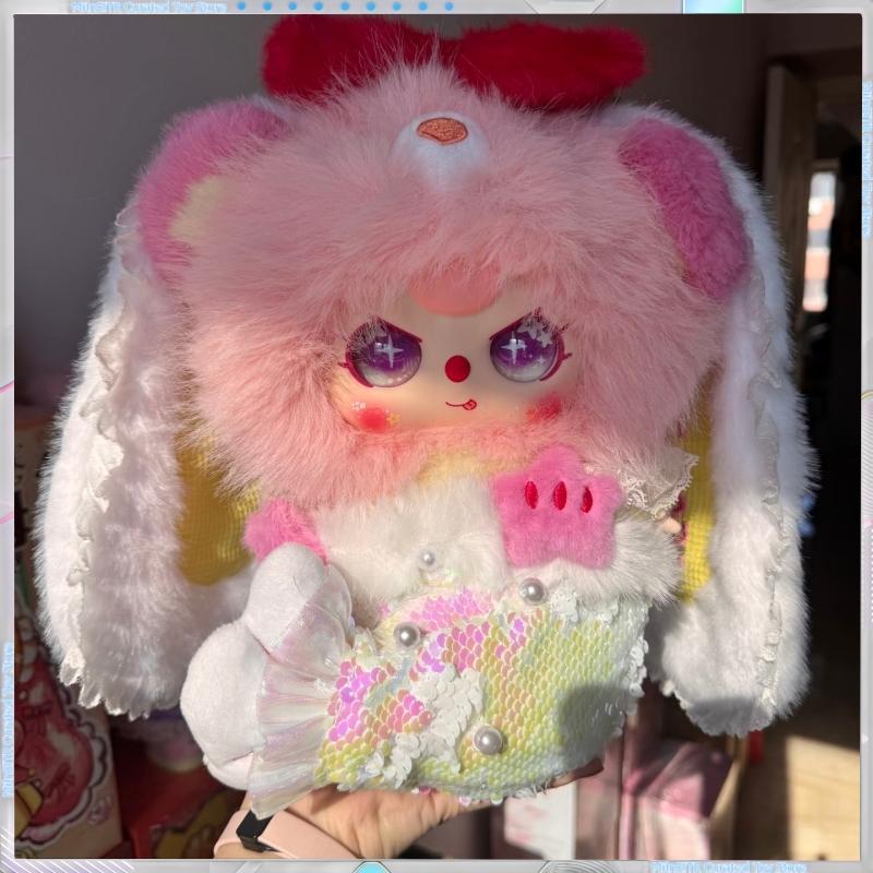 Оригинал В наличии Малыш Три Сингапурская Лимитированная 400% Плюшевая Слепая Коробка Милая Настольная Кукла Украшение Подарок на День Рождения