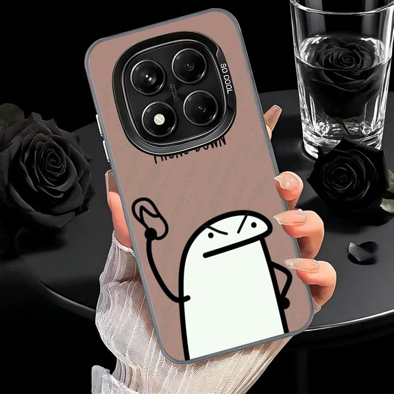 Смешной противоударный чехол для телефона Xiaomi Redmi Note 15 14 13 12 Pro Plus 11 11S 11T 5G с надписью "Не трогай мой телефон" Защита от падений Веселый