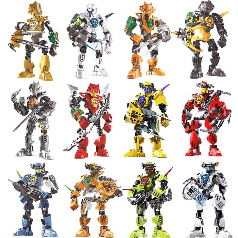 Hero Factory Звездный Воин Bionicle Строительные блоки Фурно Эво Комбинированный Робот Мех Модель Кирпичный Набор Игрушки для Детей Праздничные Подарки