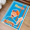 Custom personalization Blippi Print Area Rug - Soft, Washable Non-Slip Indoor Mat,Living Room,Home&Office Decorative Rug