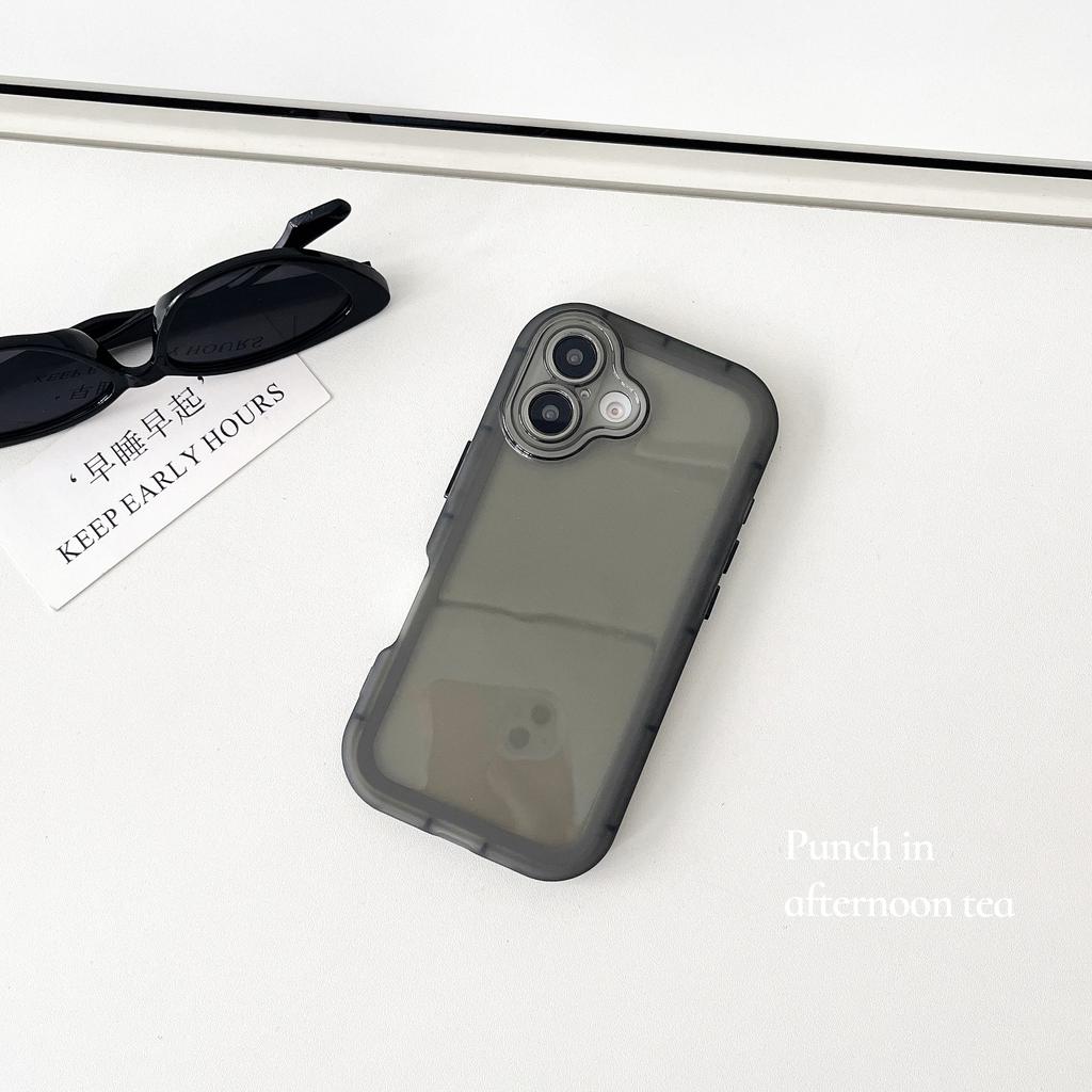 Candy Clear Thick TPU Silicone Case For For Iphone 17 Air 16 1 14 13 12 11 Pro Max Plus X XR XS Camera Protection Shockproof Cover