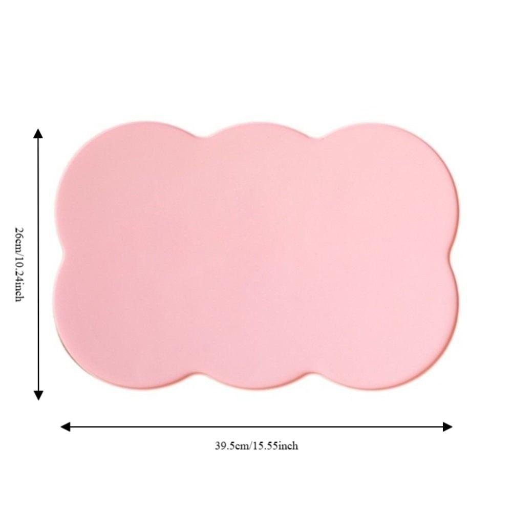 Easy Clean Cat Feeding Mat Waterproof Dog Food Bowl Mat Indoor Pet Mat for Dogs Cats