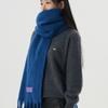 Ahre Boucle Oversize Brush Bold Muffler_NAVY