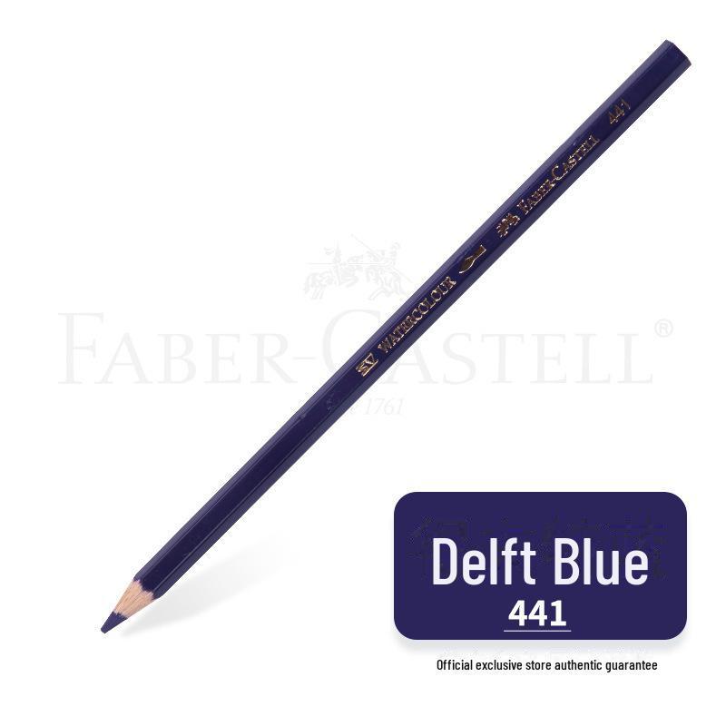 Водорастворимый цветной карандаш Faber-Castell - яркий красный/синий, дополнительный