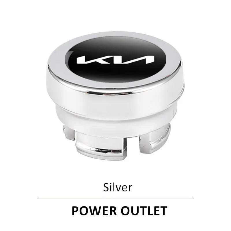 BBEE3 Car Cigarette Lighter Dust Cover Dustproof Cap Plug for Kia Ceed Picanto Rio Sportage Cerato Soul Accesspries