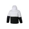 Puma Colorblock Zip Hooded Down Jacket Men Outerwear White 678720-02