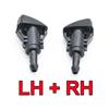 High Quality Wiper Washer Nozzle Jet 2pcs ABS Plastic