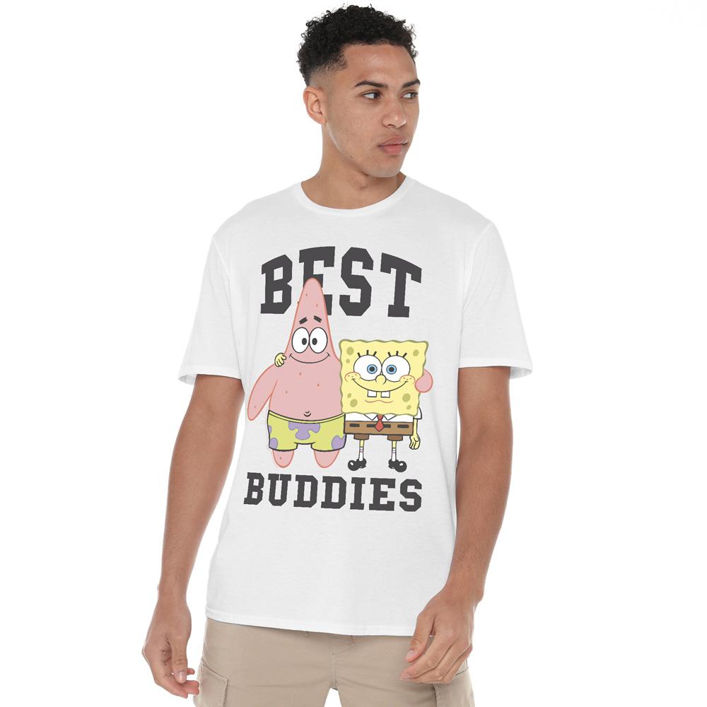 SpongeBob SquarePants Mens Best Buddies Patrick Star T-Shirt
