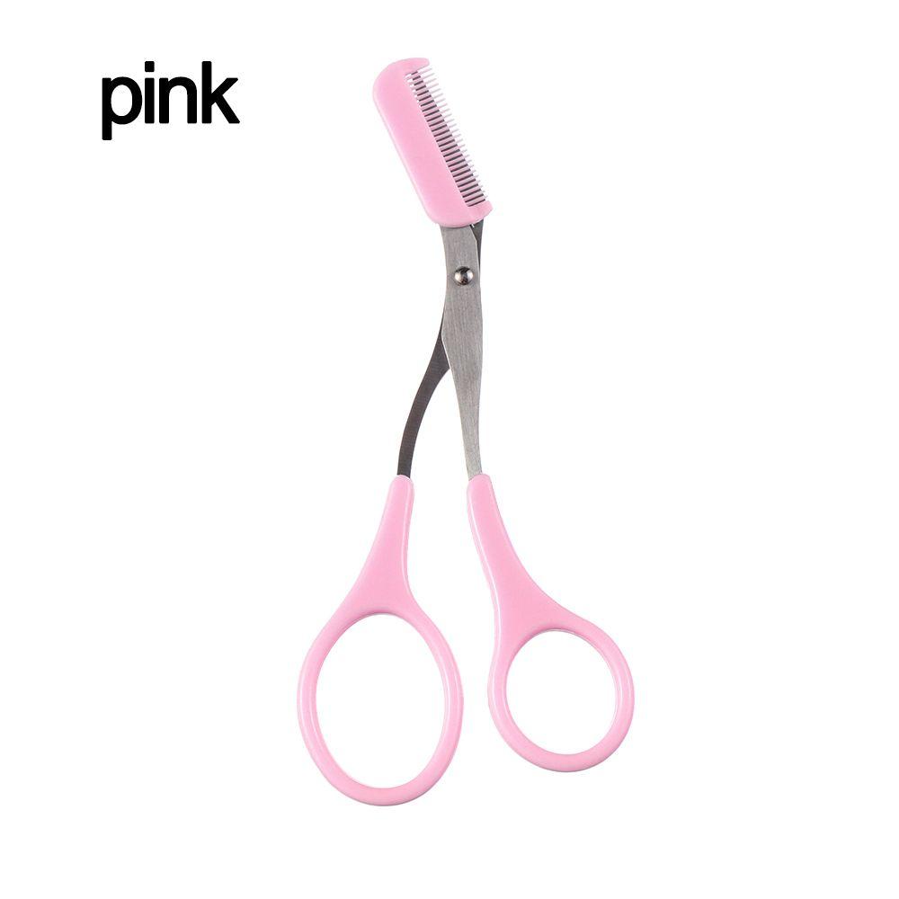 Красота Нержавеющая сталь Уход за бровями Ресницы Заколки для волос Триммер для бровей Расческа для удаления волос