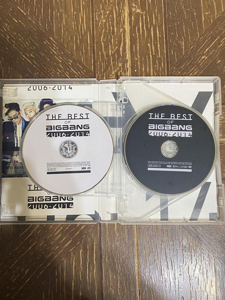 [USED] THE BEST OF BIGBANG 2006-2014 3 CDs + 2 DVDs