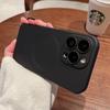 Для Магнитный Матовый Мягкий Силиконовый Чехол Для Для Iphone16 1 14 13 12 11 Pro Max Стеклянная Линза Беспроводная Зарядка Задняя Крышка