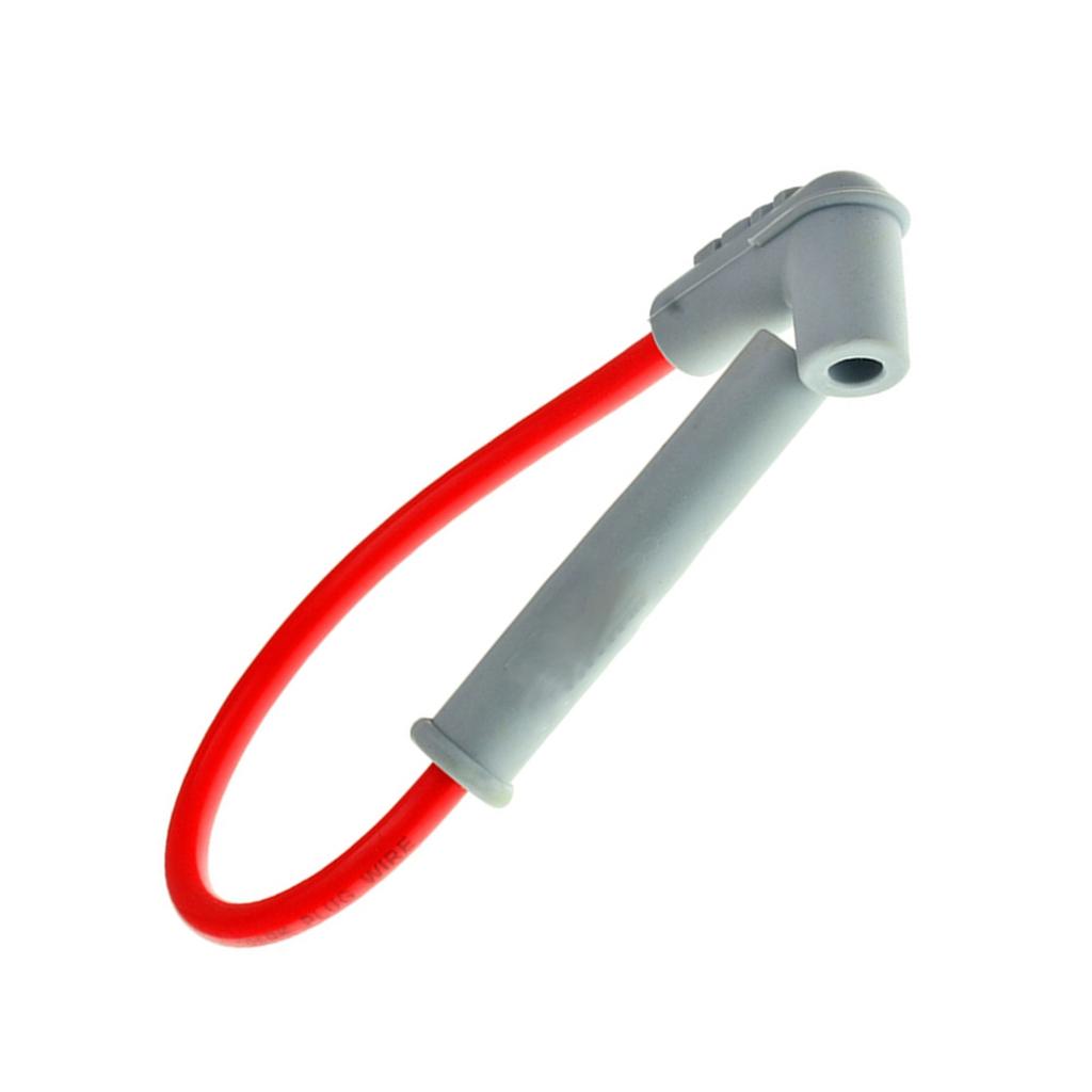 Heat Resistant Motorcycle Ignition Cable Silicone MSD Upgrades Enhances Stability Motorcycle Ignition Wire for Racing