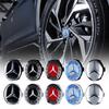 4Pcs 60MM/63MM/68MM Car Wheel Center Hub Caps Logo Cover For Mercedes Benz A B C R G Class AMG W211 W204 W210 W205 CLA GLA GLK