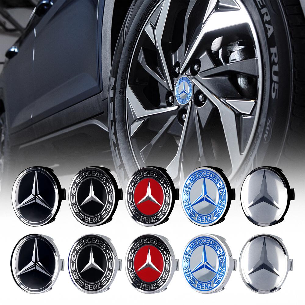 4Pcs 60MM/63MM/68MM Car Wheel Center Hub Caps Logo Cover For Mercedes Benz A B C R G Class AMG W211 W204 W210 W205 CLA GLA GLK