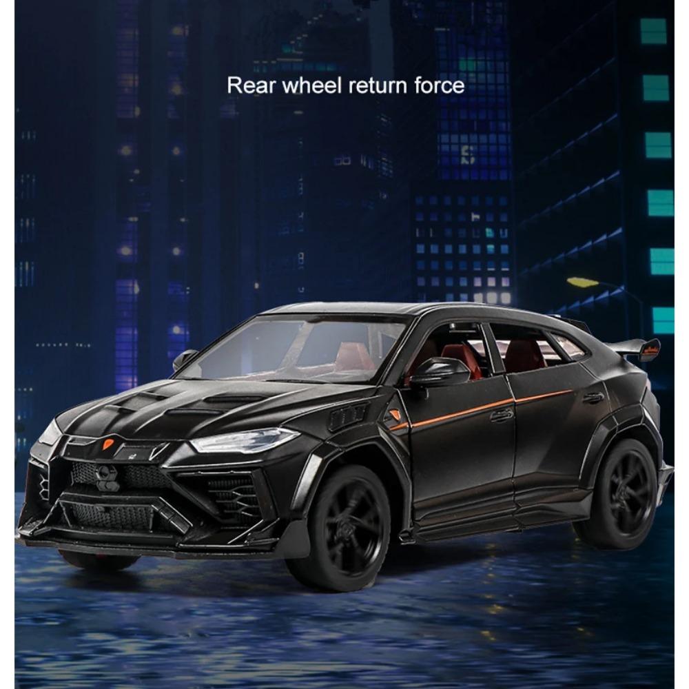 1/24 Lamborghini URUS внедорожник сплав модифицированная модель спортивного автомобиля литой металл внедорожник модель симуляция звук и свет детская игрушка подарок