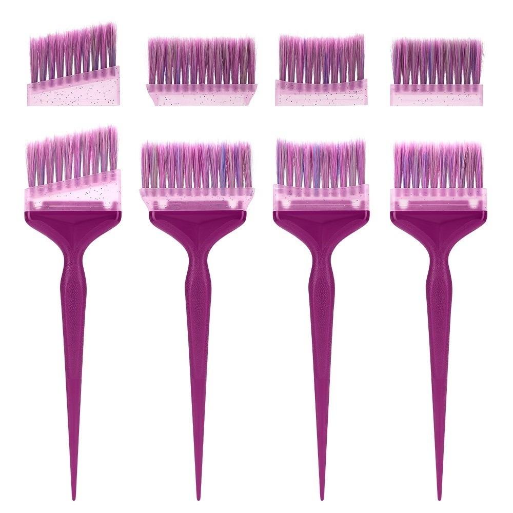 1Set Easy Clean Hair Dye Brushes Replacement Set Hairdressing Tinting Coloring Tools Barber