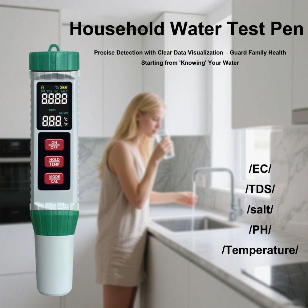 Waterproof Water Quality Meter LCD Digital Display Digital PH Meter Aquaculture