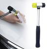 25mm Rubber Mallet Hammer FIBREGLASS Shaft Grip Handle DIY Camping Paving Tool