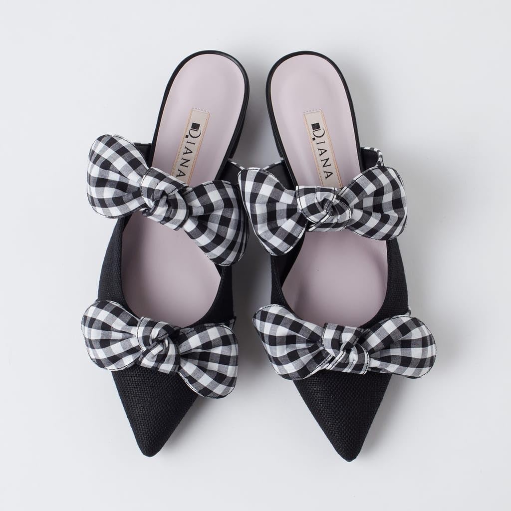 Туфли на низком каблуке, размер 131015100011 [Diana], Япония, черный, M,