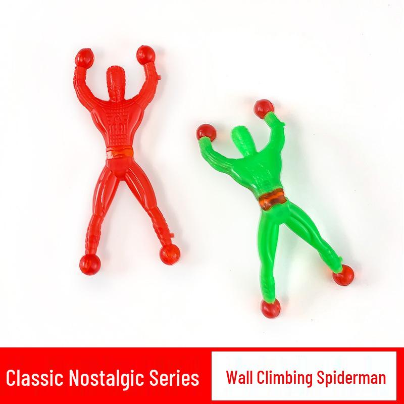 Spider-Man Wall-Climbing Sticky Stress Relief Toy