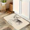 1PC Cyberpunk Skull Pattern Kitchen Rug Non-Slip Door Mat Pop Design Bathroom Rug Bath Mat Carpet for Home Sink Laundry Decor