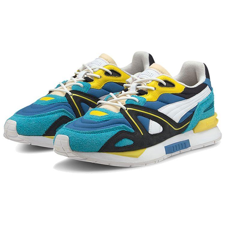 Puma Тканевый верх Mirage Двухслойная коровья кожа Универсальная удобная низкая повседневная обувь Унисекс кроссовки 375168-01
