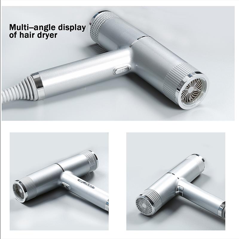 Фен для волос большой мощности холодным воздухом в один шаг, бытовой, выдувной, электрический многофункциональный фен с отрицательными ионами и насадкой