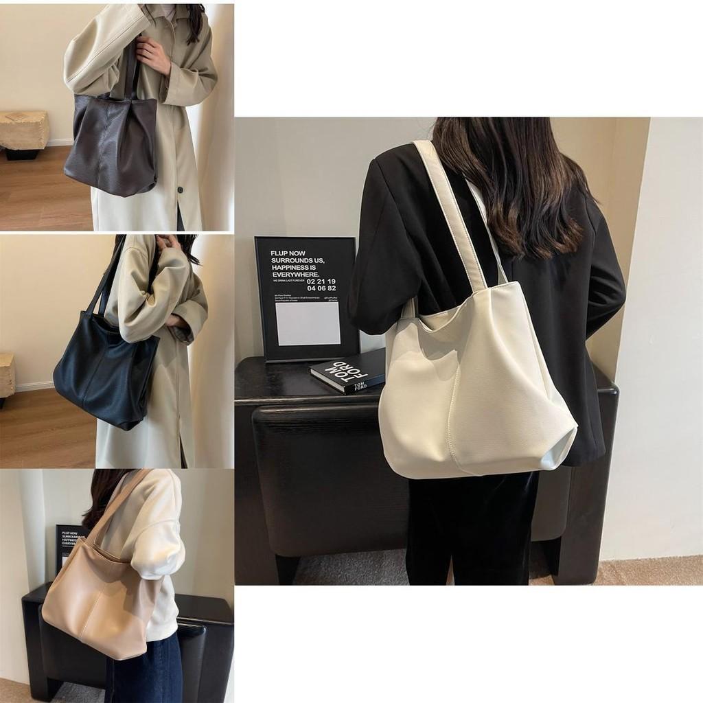 2024 Vintage Chic Pu Handbag With Spacious Interior And City Classic Design