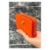 Orange Wallet Multi Compartment Wallet
