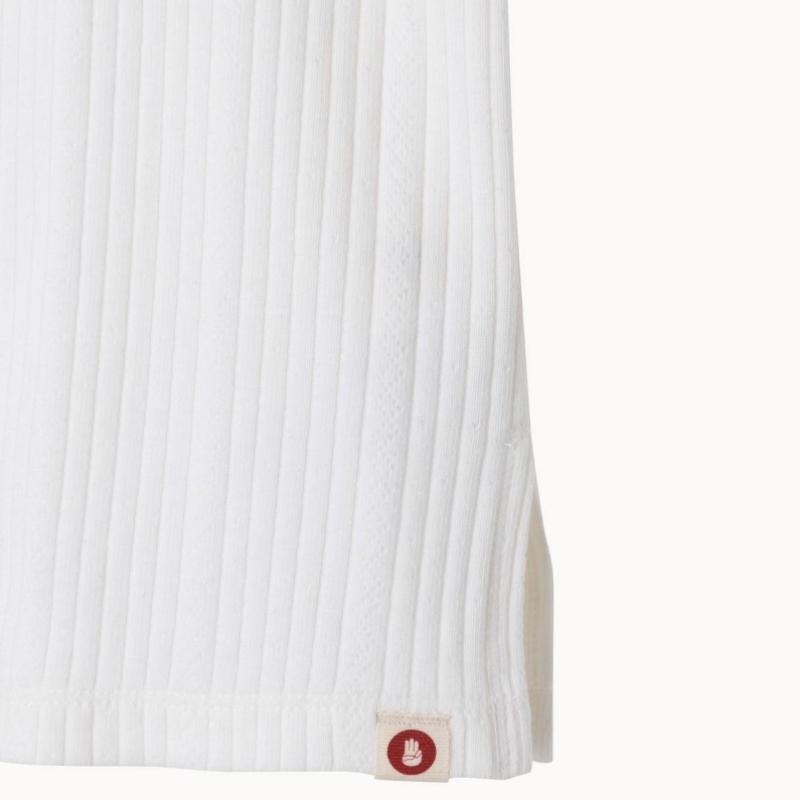 Budhi Mudra Pointelle Cardigan Star White B61002aca40 V10
