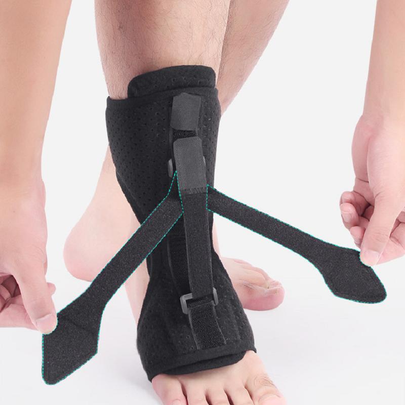 Регулируемый корректор осанки, поддерживающий голеностопный сустав, стабилизатор, ортопедическая шина, фиксирующая полоска для голеностопного сустава