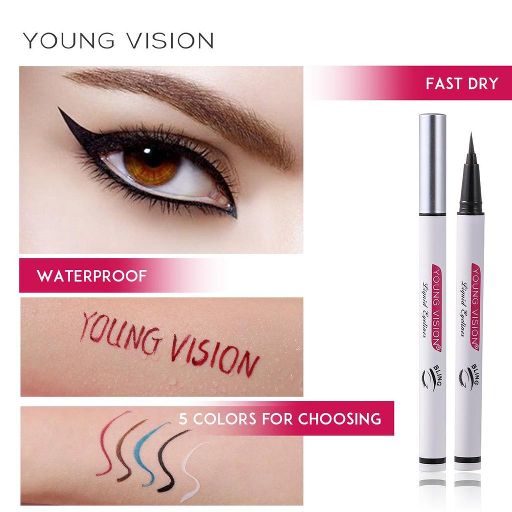 Многоцветная водостойкая подводка для глаз, которую нелегко размазать