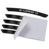 4Pcs Aluminum Alloy Car Wheel Rim Decal Decorative Sticker For Lexus F-SPORT ES RX NX LS UX LM LX GX LC RZ IS CT GS RC HS SC TX