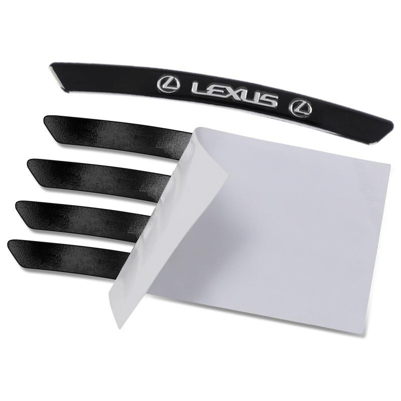 4Pcs Aluminum Alloy Car Wheel Rim Decal Decorative Sticker For Lexus F-SPORT ES RX NX LS UX LM LX GX LC RZ IS CT GS RC HS SC TX