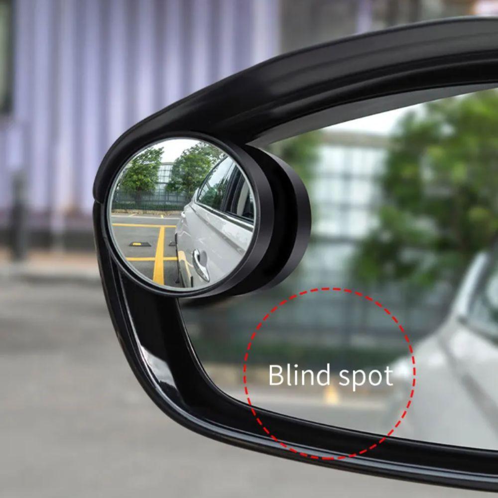 Carbon Fiber Blind Spot Mirror 360 Degrees Car Mirror Accessories Rearview Mirror Snow Conditions