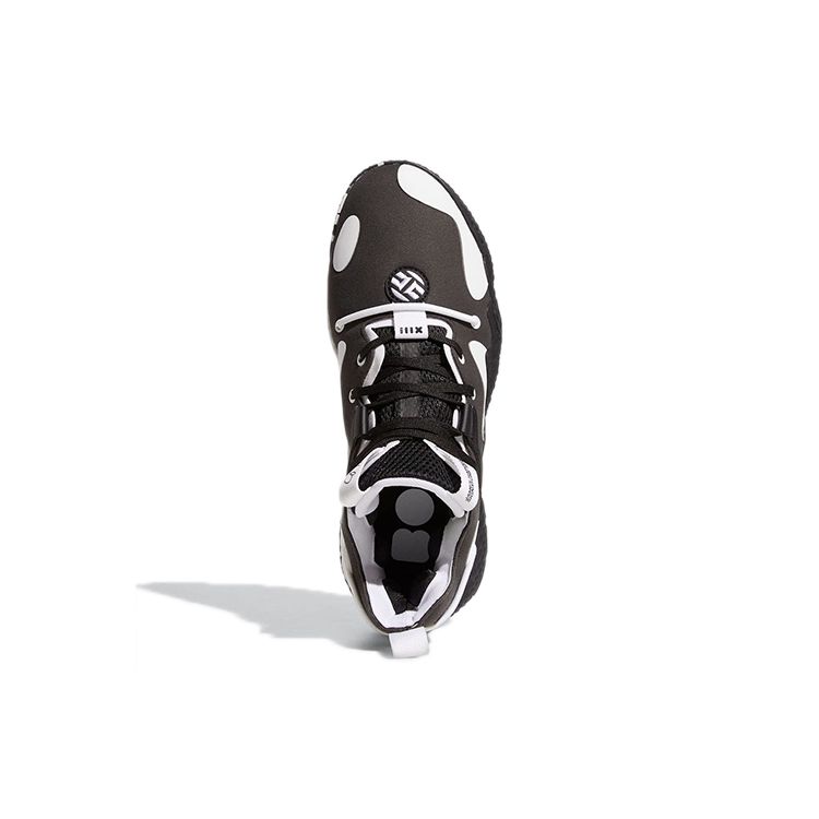 adidas Харден Вол. 6 черно-белых мужских кроссовок Core-Black Cloud-White GV8704