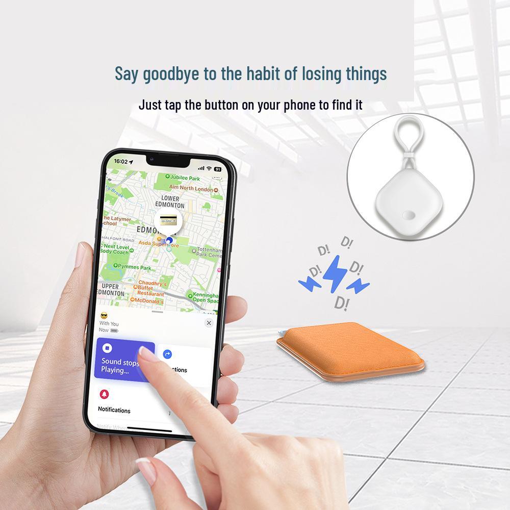 Bluetooth Anti-Lost GPS Tracker for Luggage and Personal Items - Real-Time Locator for All Ages