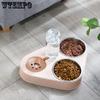 3 в 1 миска для кормления собак с бутылкой для воды для собак, автоматическая миска для кошачьего корма, двойная миска для домашних животных из нержавеющей стали с 3 мисками