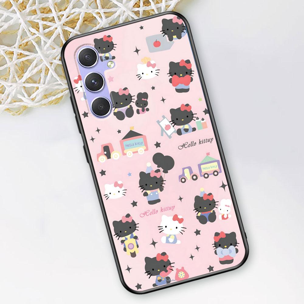 Милый чехол Hello Kitty KT Cat для Samsung Galaxy A51 A53 A54 A31 A52 A12 A13 A21s A22 A32 A11 A22 A33 A41 A52s TPU Чехол для телефона