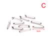 10Pcs Safety Brooch Catch Bar Locking Pins Back Base Jewelry Findings Diy Craft