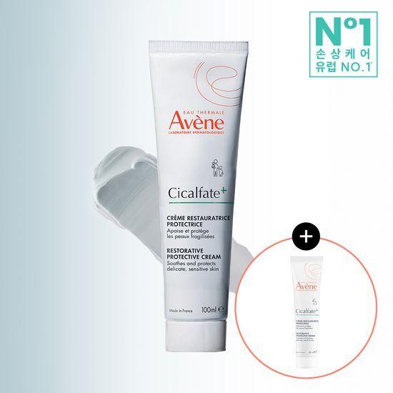 Восстановление повреждений/барьера Avene Cicalfate Plus SOS восстанавливающий крем 100 мл Специальное предложение (+40мл)
