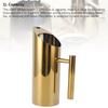 Spill Proof Spout Metal Beverage Pitcher 1 Liter Capacity 1L Metal Pitcher  For Bar