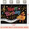 Party Backdrop Happy Birthday Birthday Photo Booth Background Front Door Decor