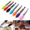 Stainless Steel Silicone Grilling Tong Food Clip High Temperature Resistant Serving Non-Stick for Fried Steak Cooking Clamp Tool